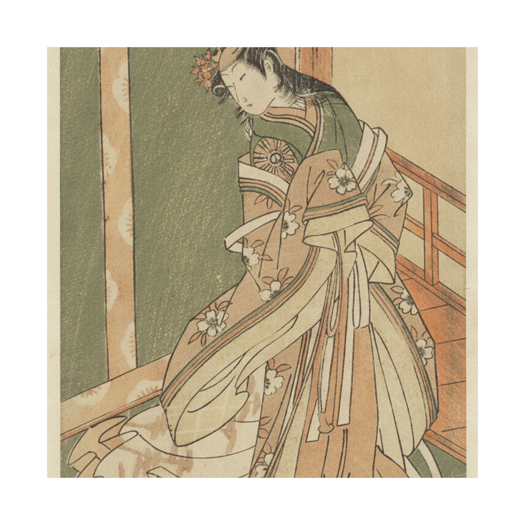 Botanical — The Third Princess (Onna San No Miya) — Matte Poster
