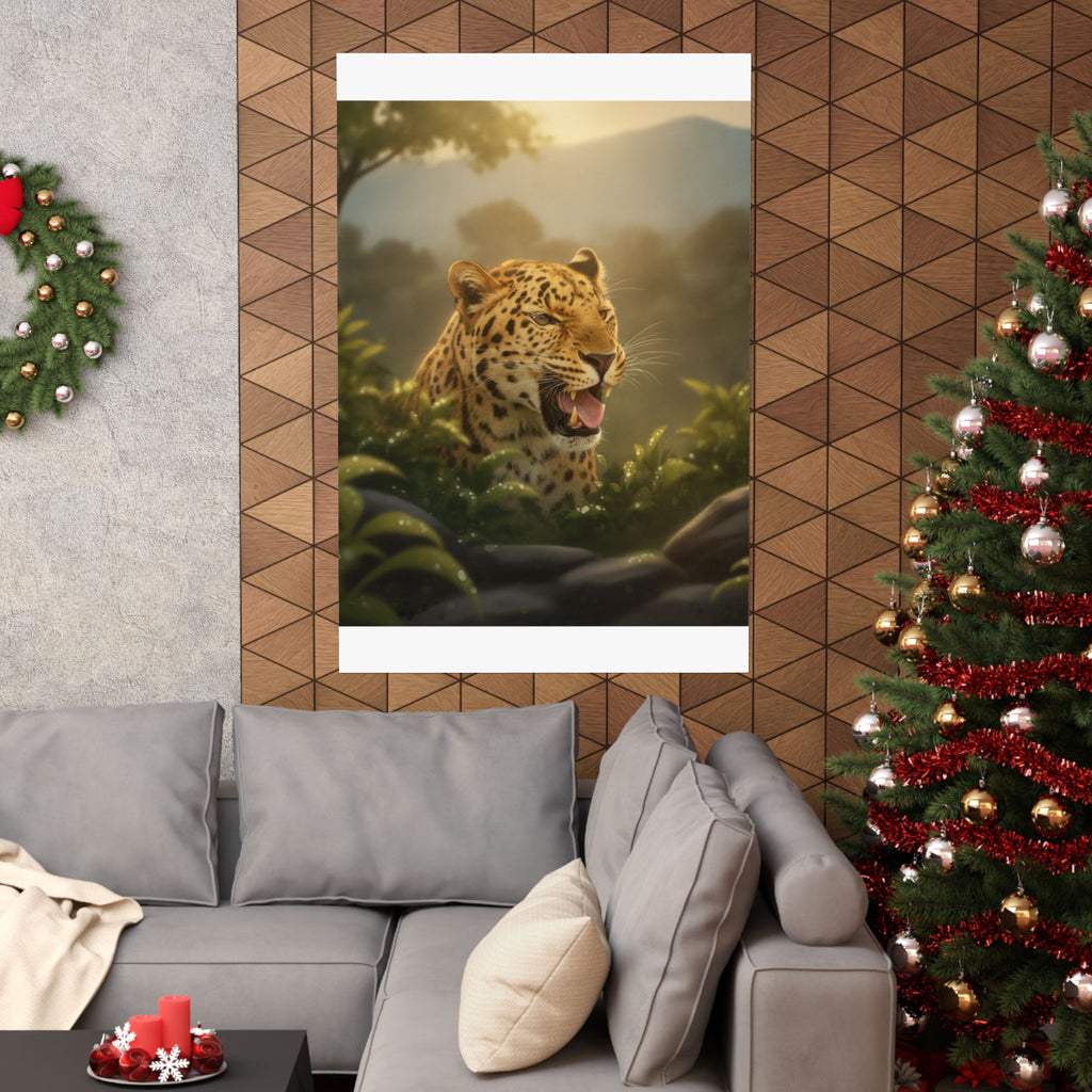 Scenic Nature — Leopard — Matte Poster