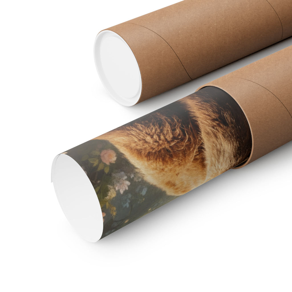 Scenic Nature — Bear — Matte Poster
