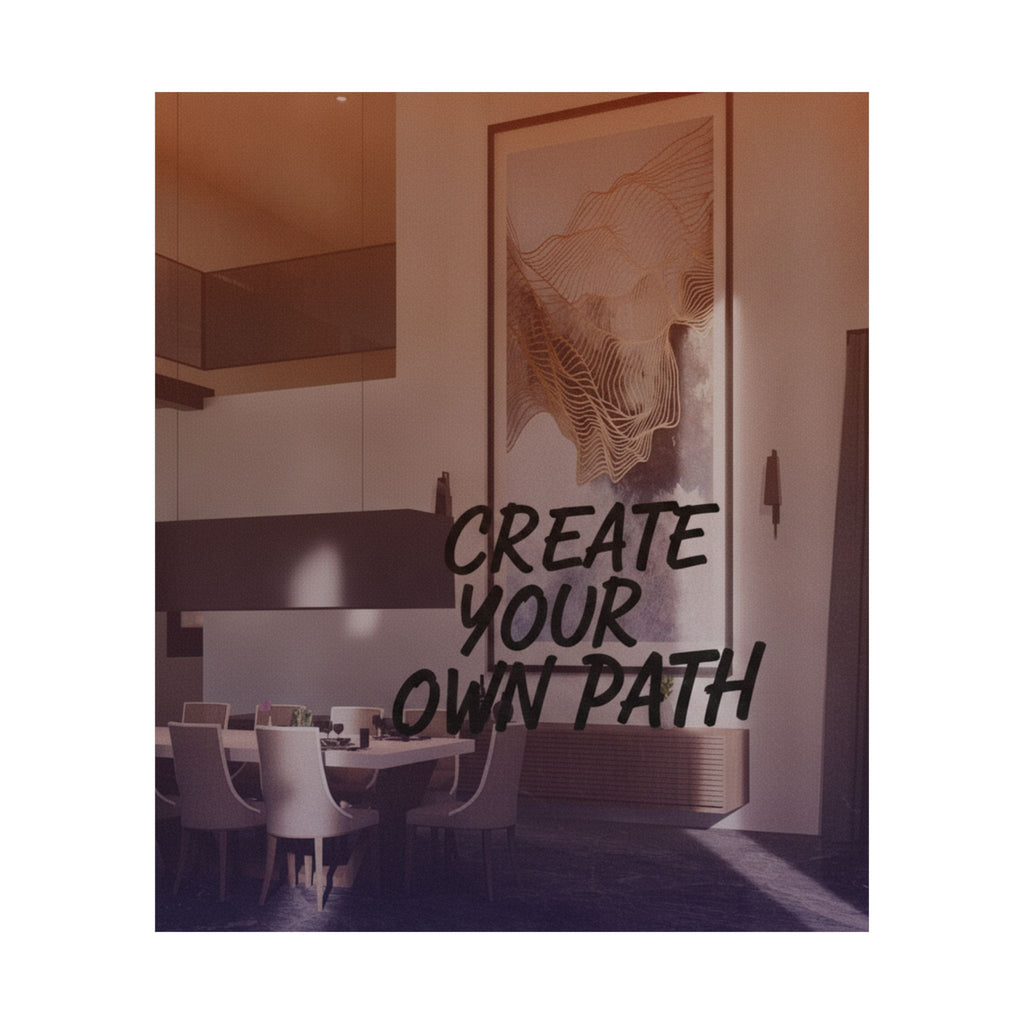 Affirmation — Abstract — Matte Poster