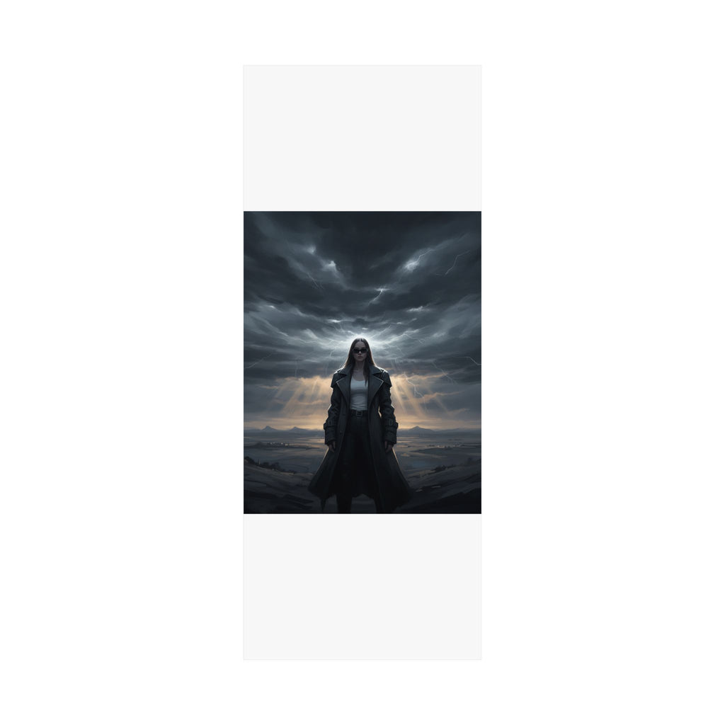 Dramatic Storm — Person — Matte Poster