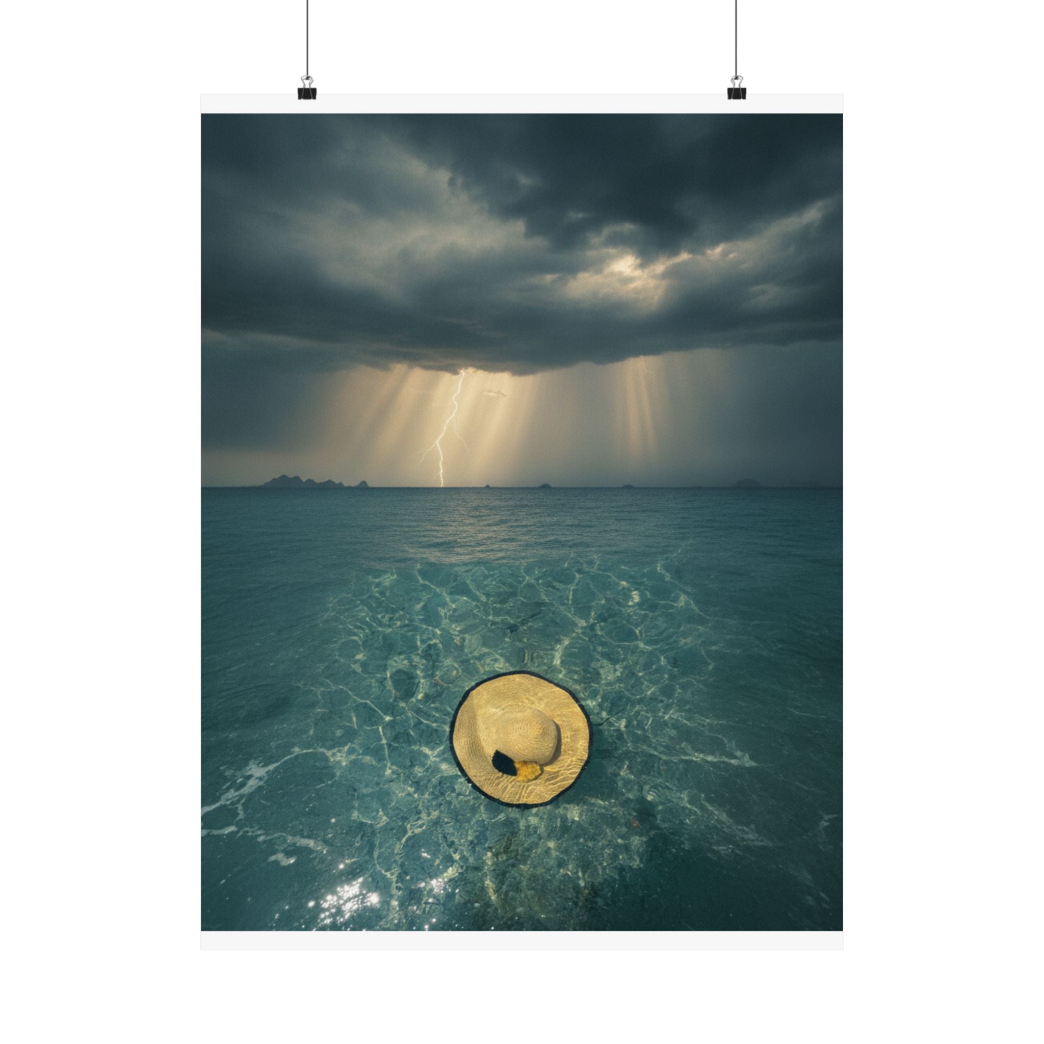 Dramatic Storm art print — product view 15
