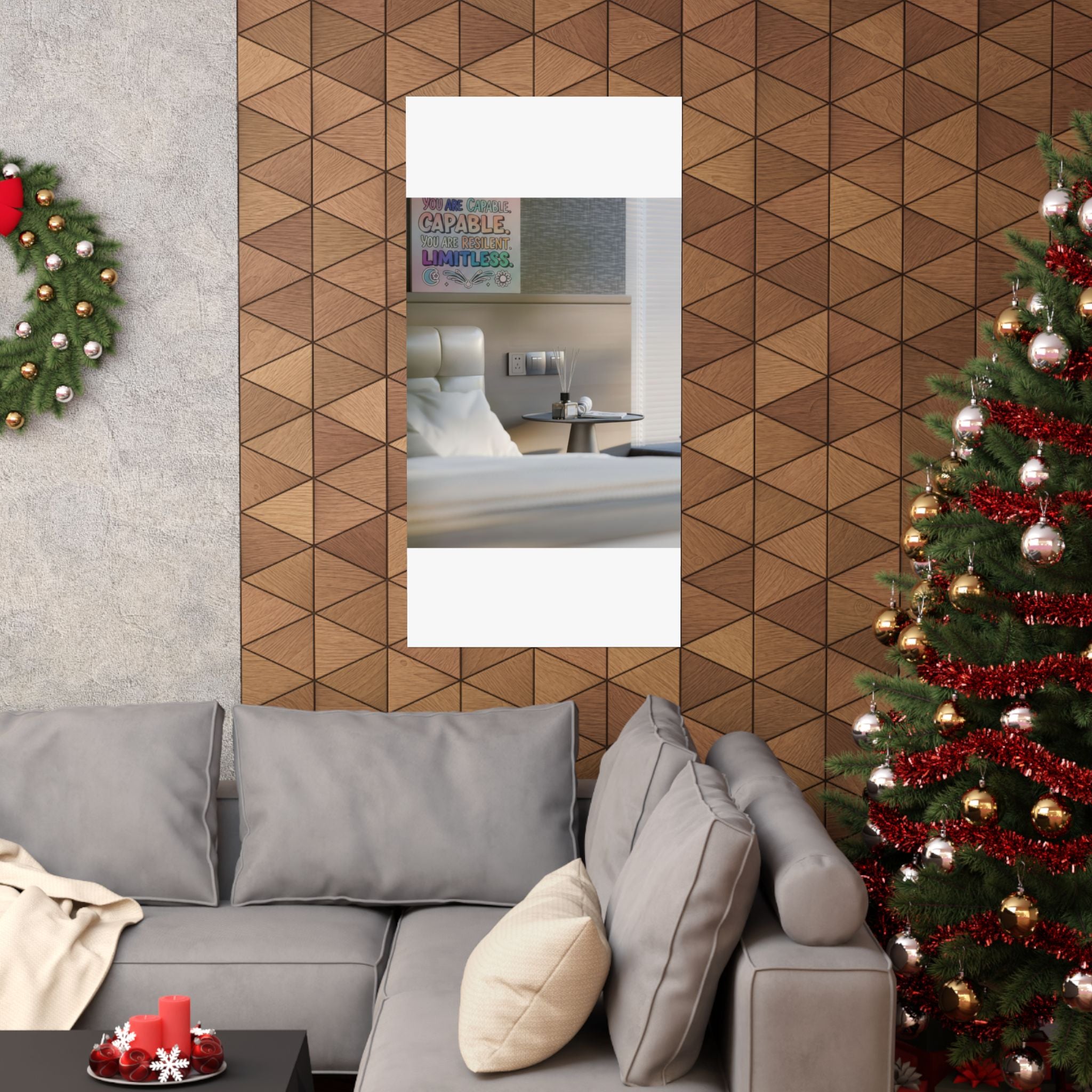 Affirmation — Bedroom — Matte Poster
