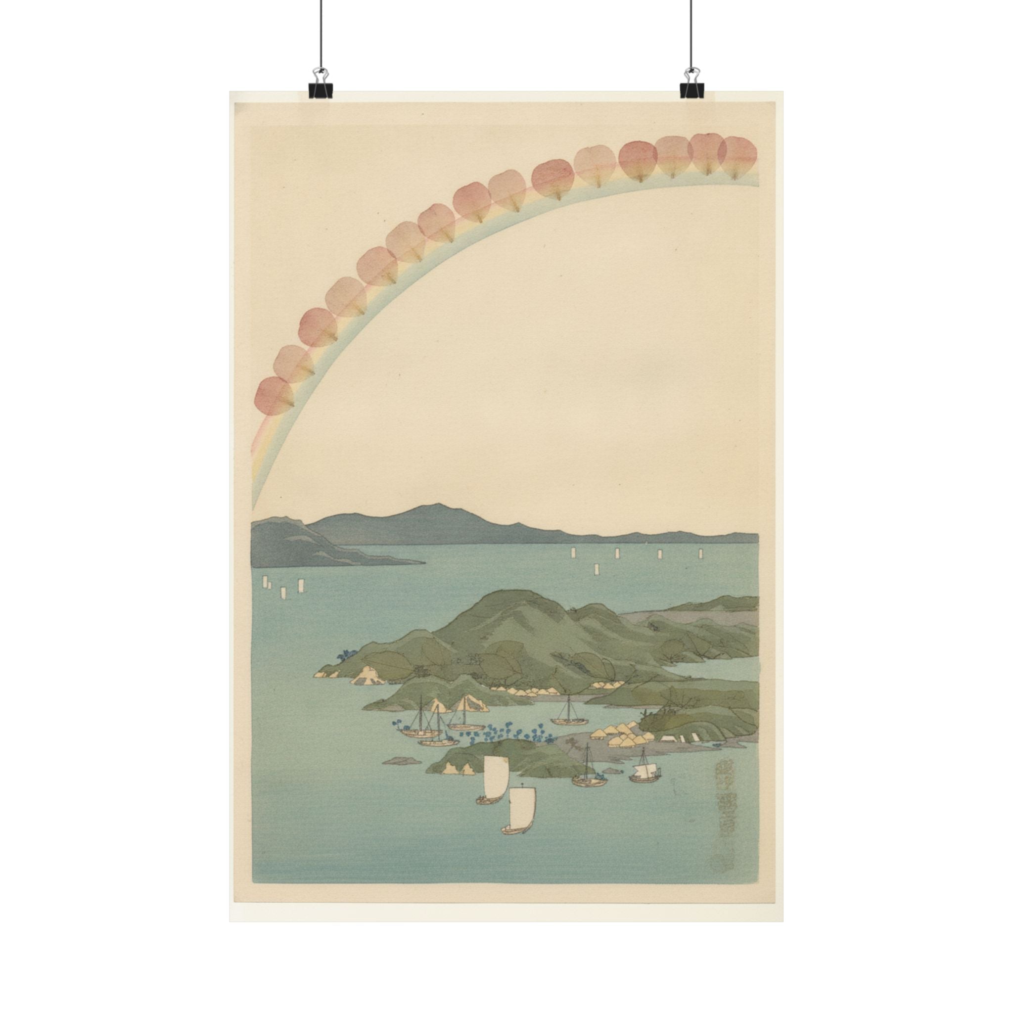 Botanical — Tsushima Kaigan Yubare — Matte Poster