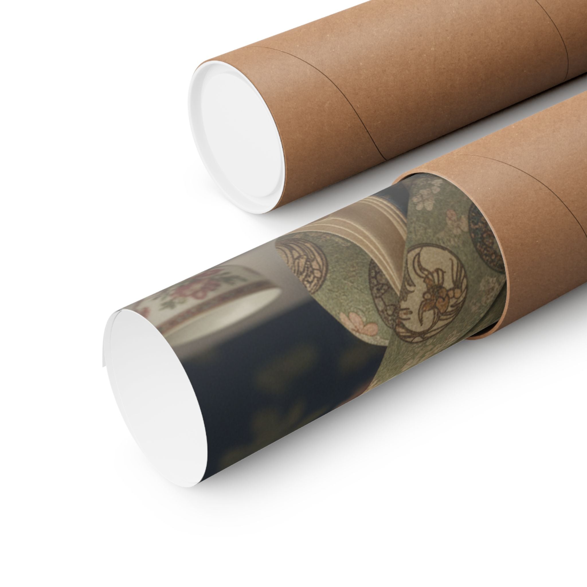 Product Marketing — Konosato Of Takeya Seated, Holding An Incense Burner — Matte Poster