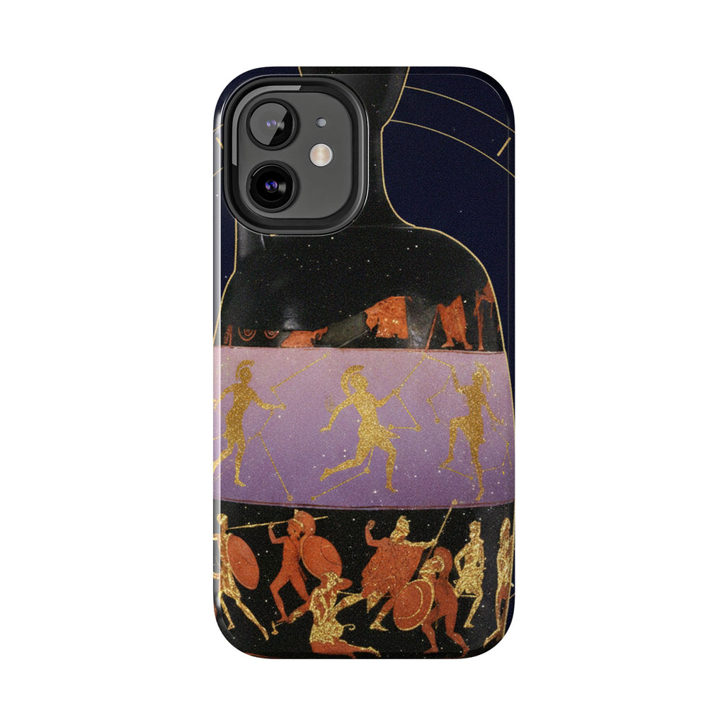 Ancient Greek Red-Figure Warriors Tough Phone Case