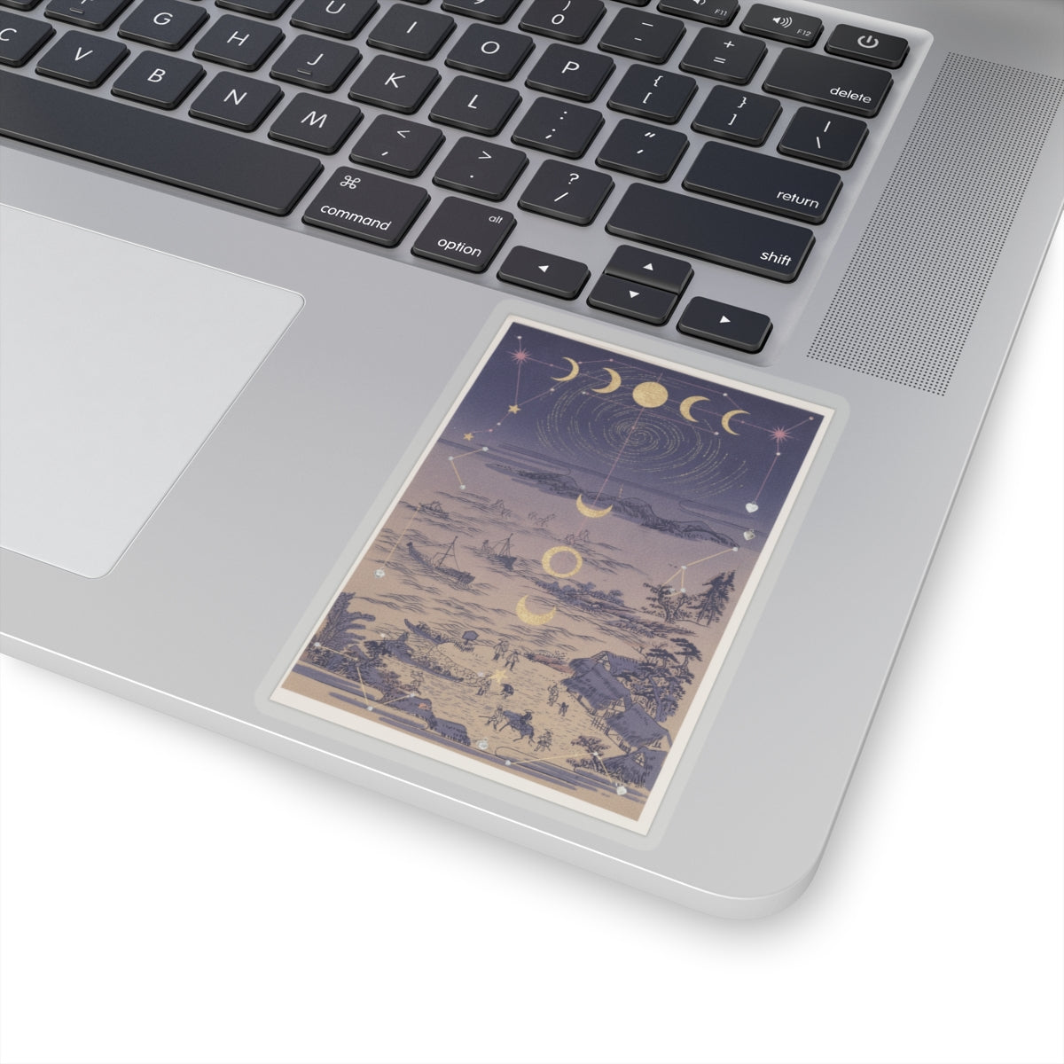 Celestial — Sails Returning To Yahashi — Kiss-Cut Sticker