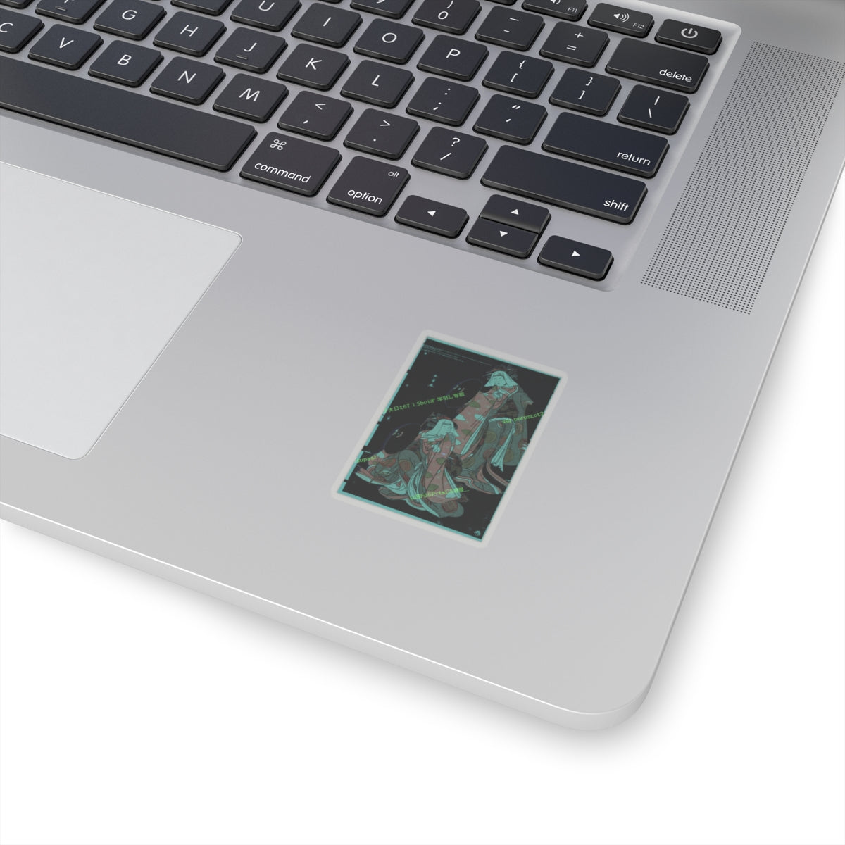 Glitch Culture — The Actors Iv Iwai Hanshiro And I Bando Mitsugoro As Women Pilgrime In A Shosa ( — Kiss-Cut Sticker