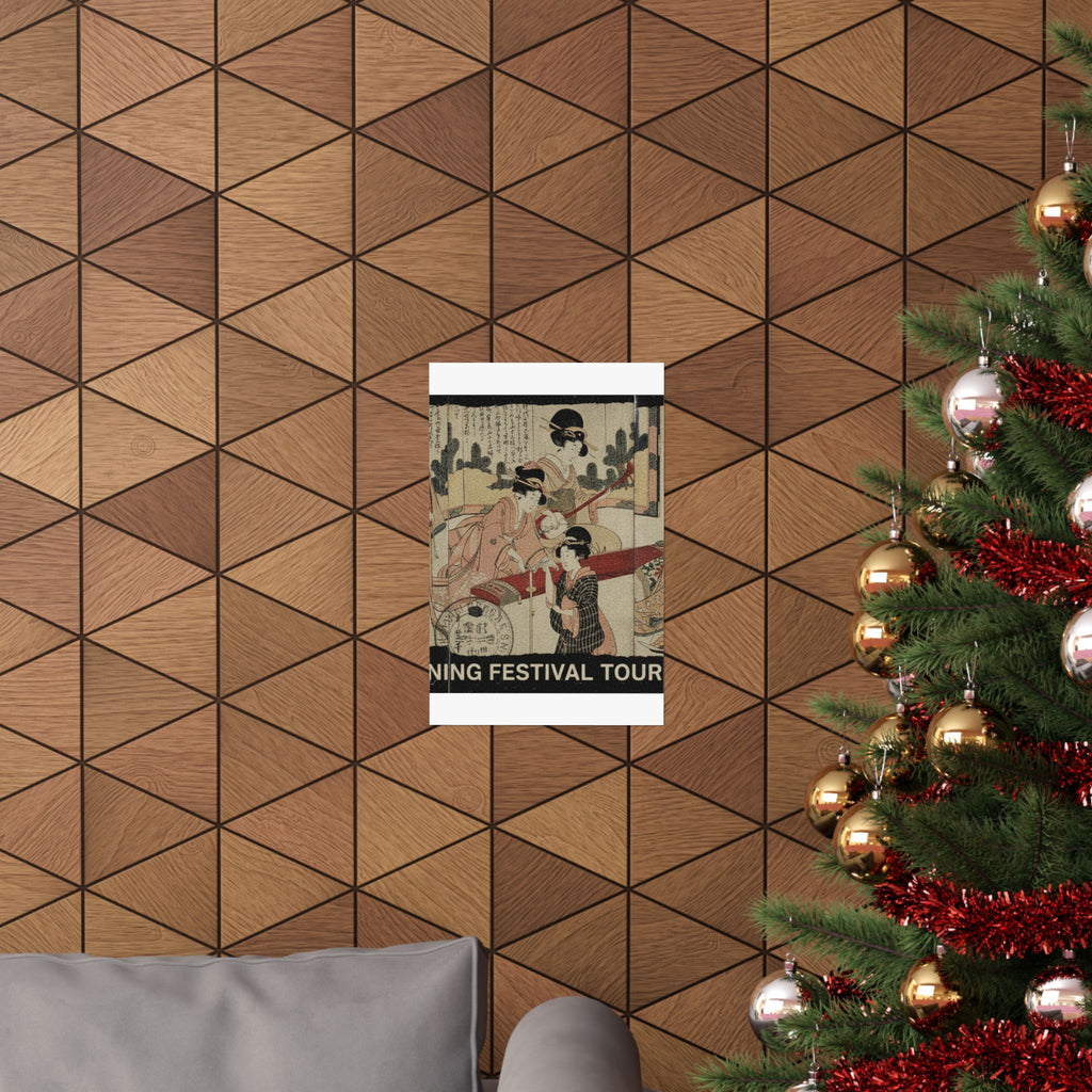 Vintage Bootleg — A Merry Evening Party — Matte Poster