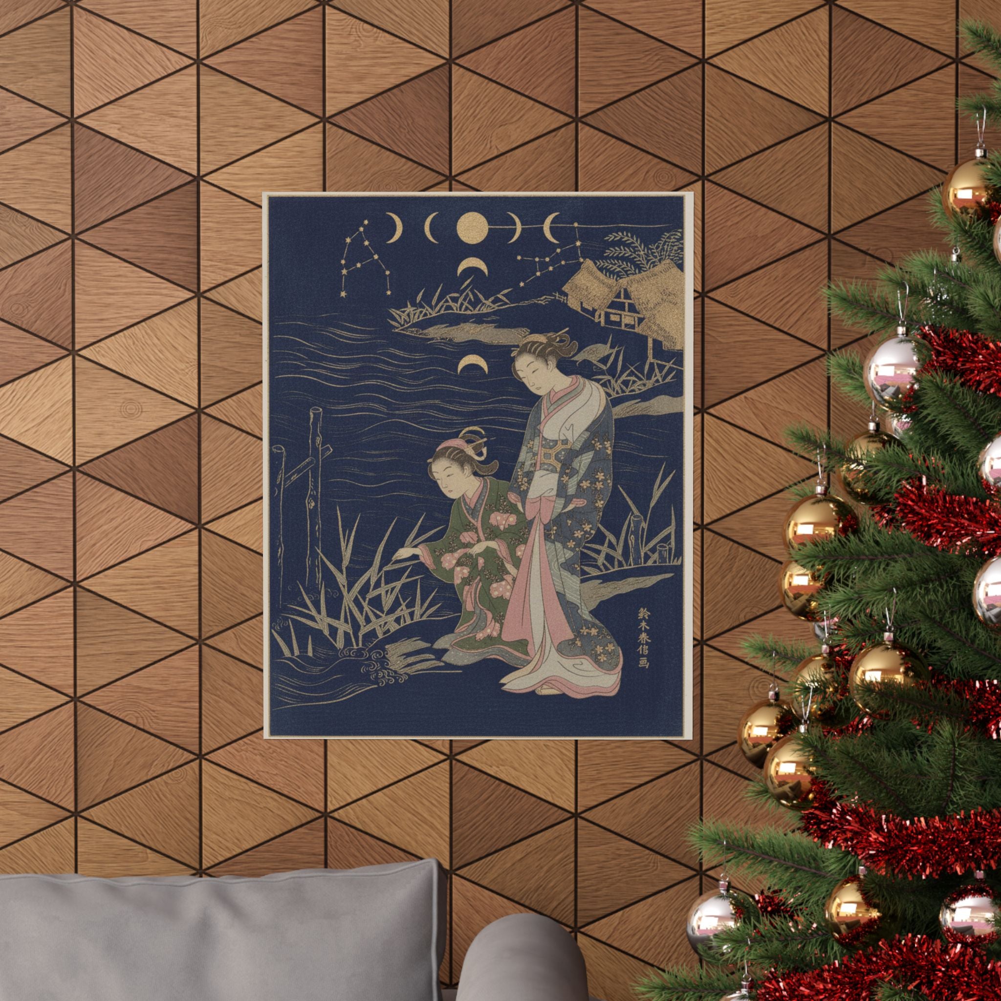 Celestial — Two Young Ladies At The Shore — Matte Poster