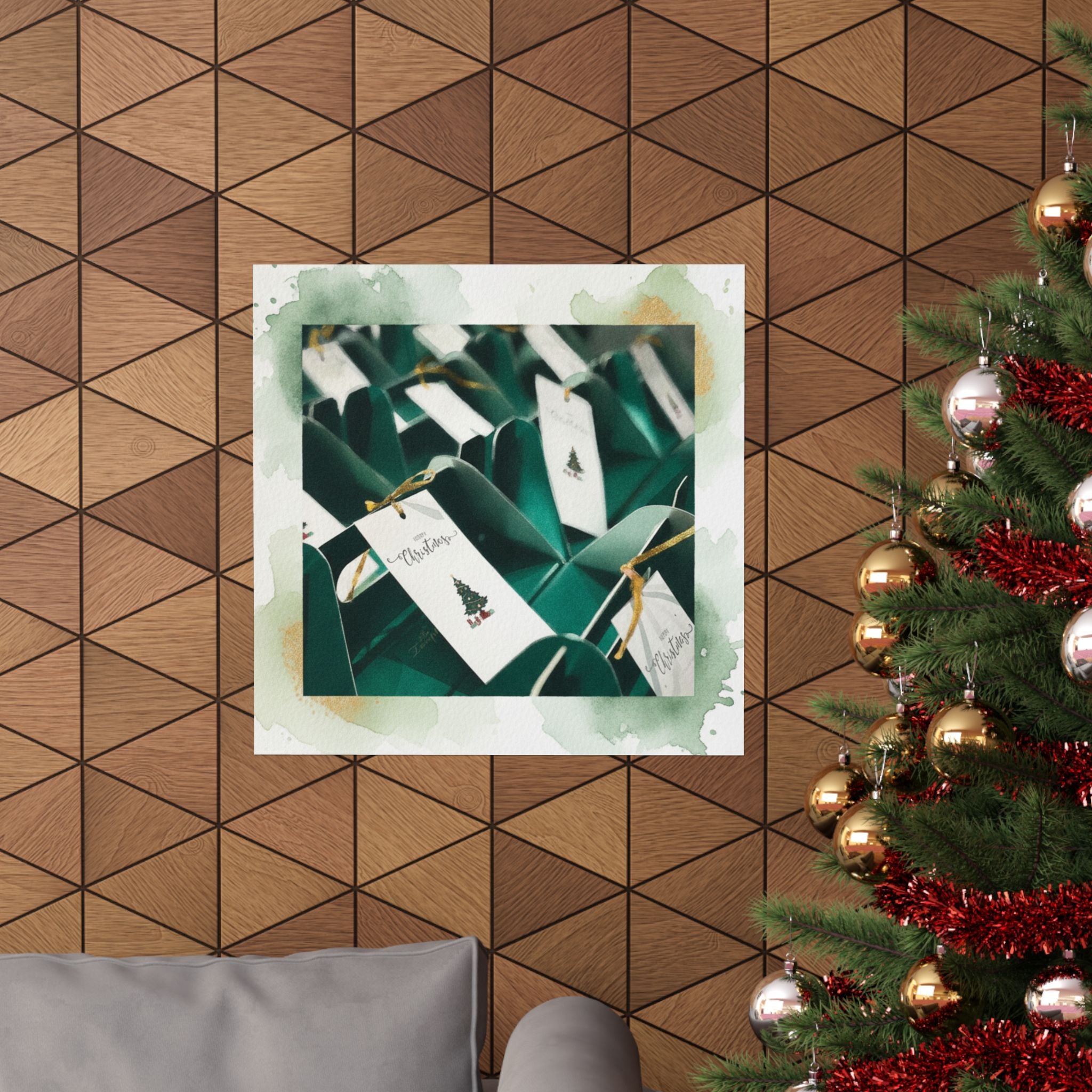 Watercolor — Gift — Matte Poster