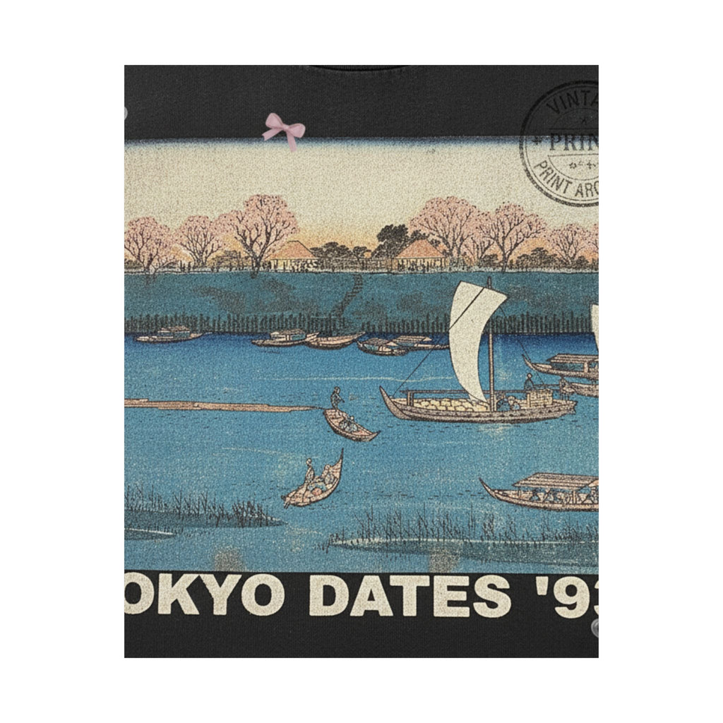 Vintage Bootleg — Sumidagawa Mimeguri Hana Zakari No Kei — Matte Poster