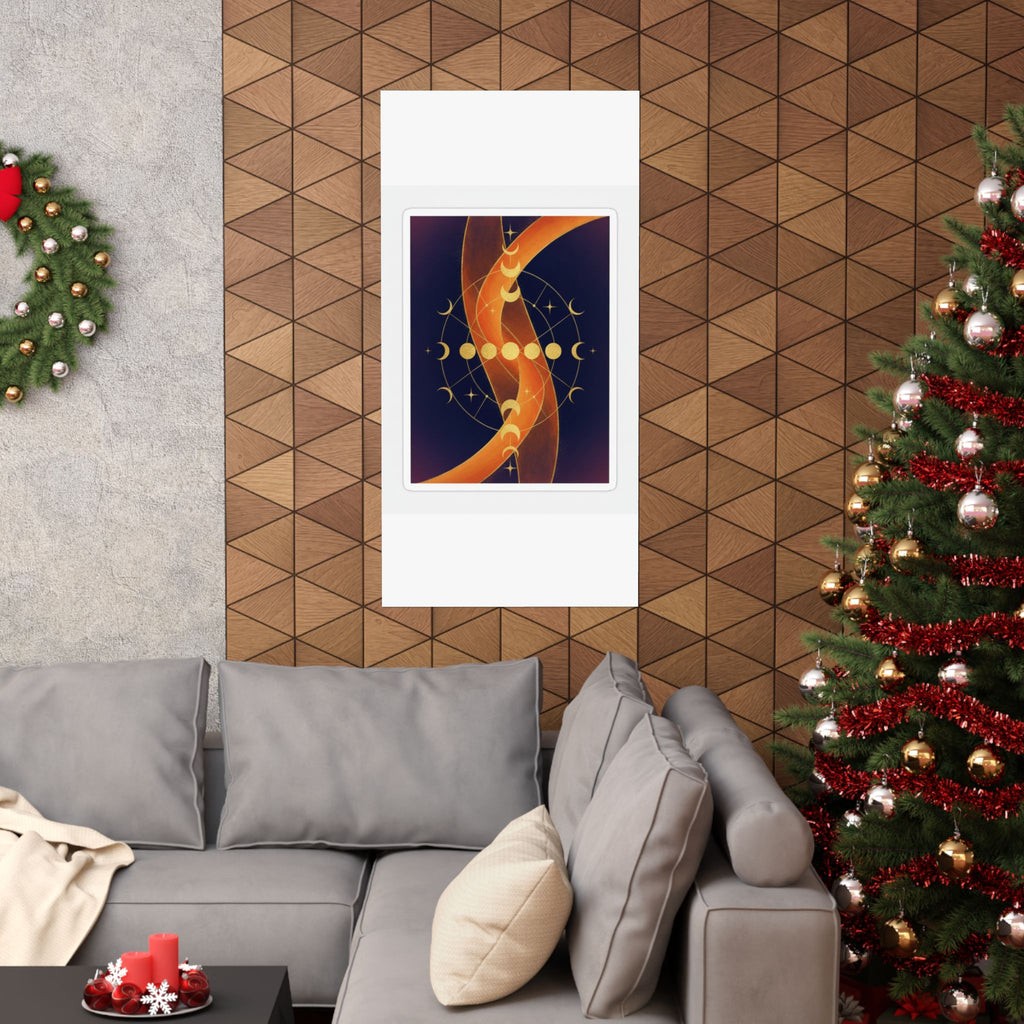 Celestial — Abstract — Matte Poster