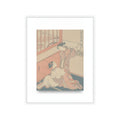 Ecommerce Main — The Flying Down Of Wild Geese At Yoshiwara — Kiss-Cut Sticker