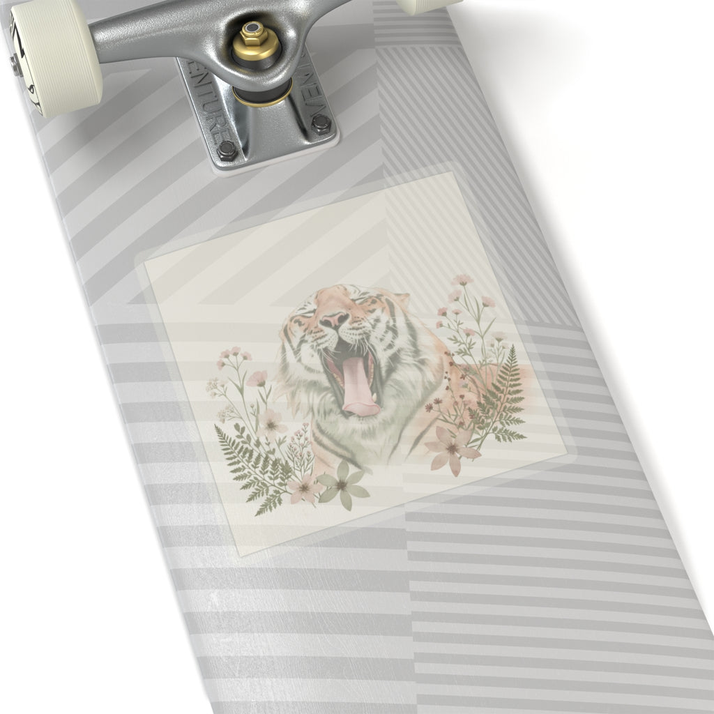 Botanical — Tiger — Kiss-Cut Sticker