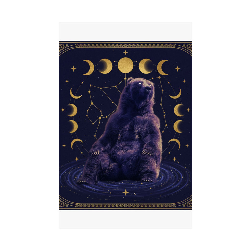 Celestial — Bear — Matte Poster