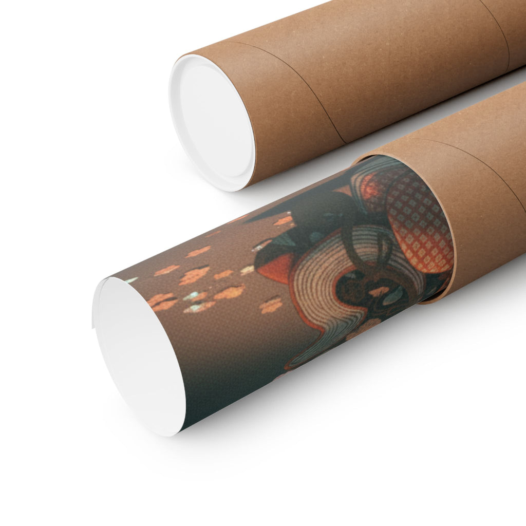 Cinematic — Courtesan And New Year Decoration — Matte Poster