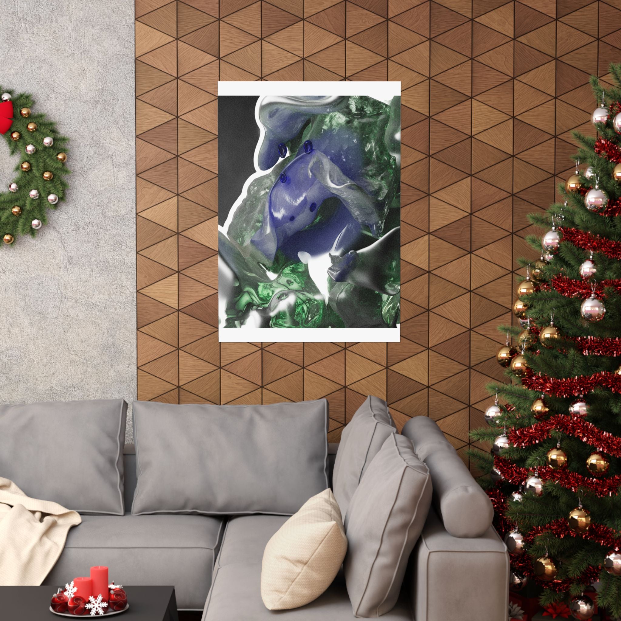 Watercolor — Abstract — Matte Poster