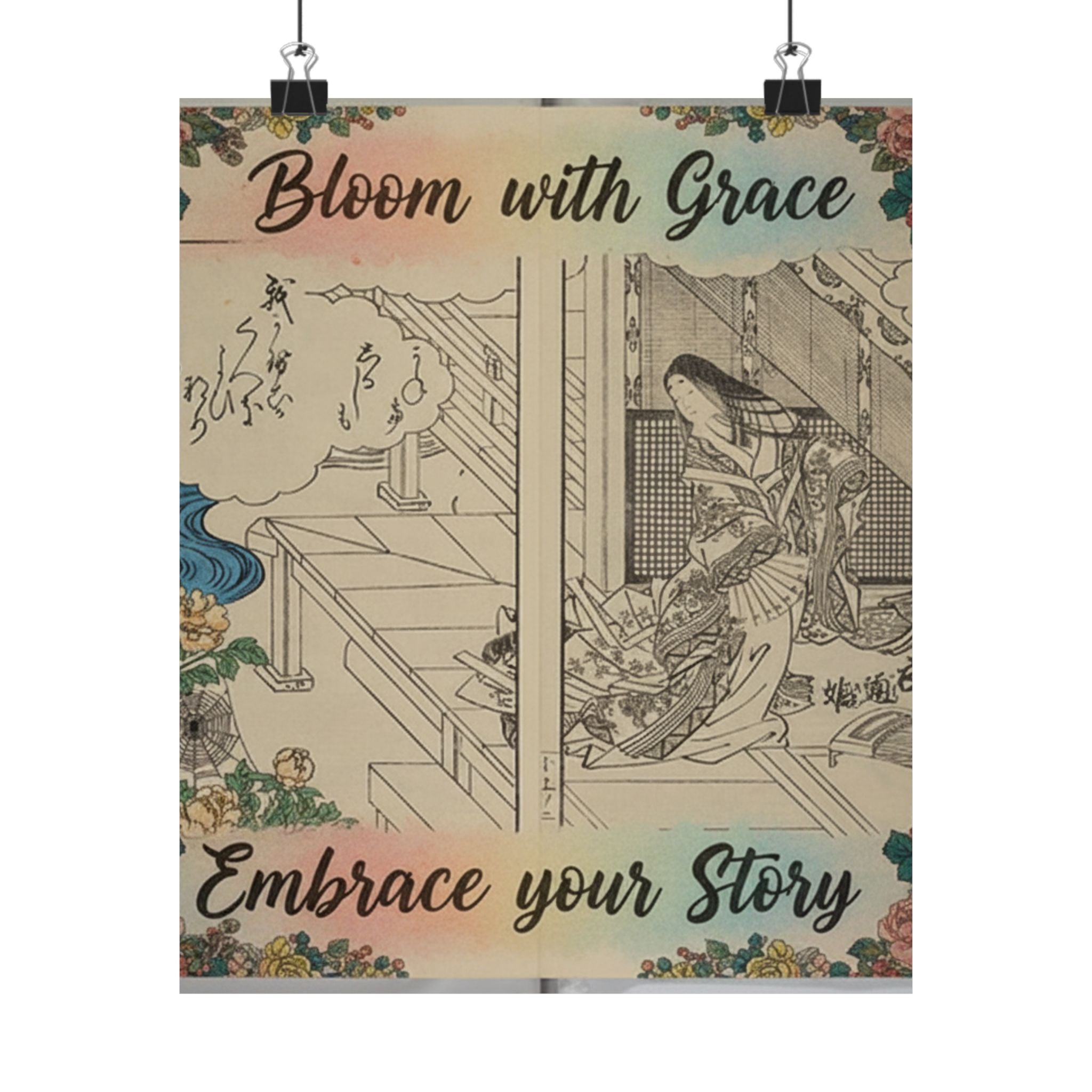 Affirmation art print — product view 24