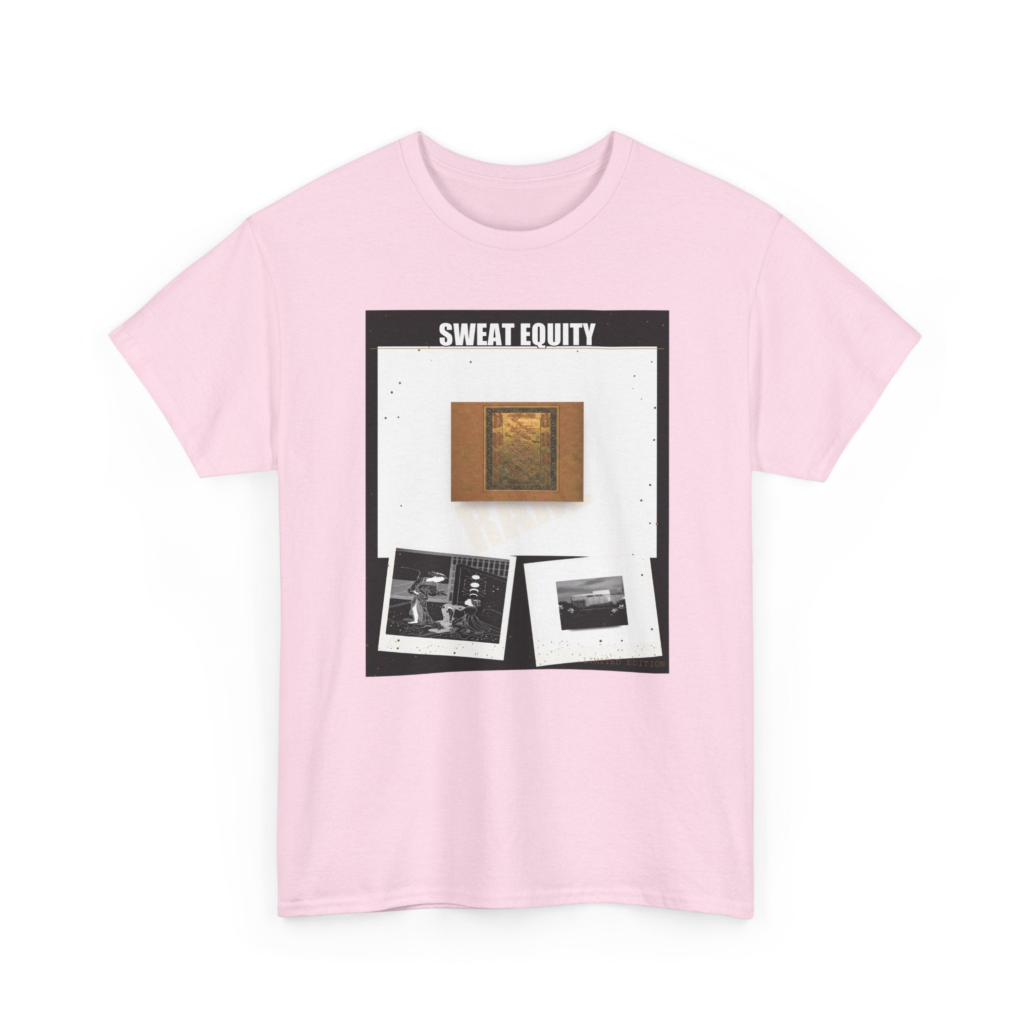 Sweat Equity Photo Collage Poster Graphic Tee