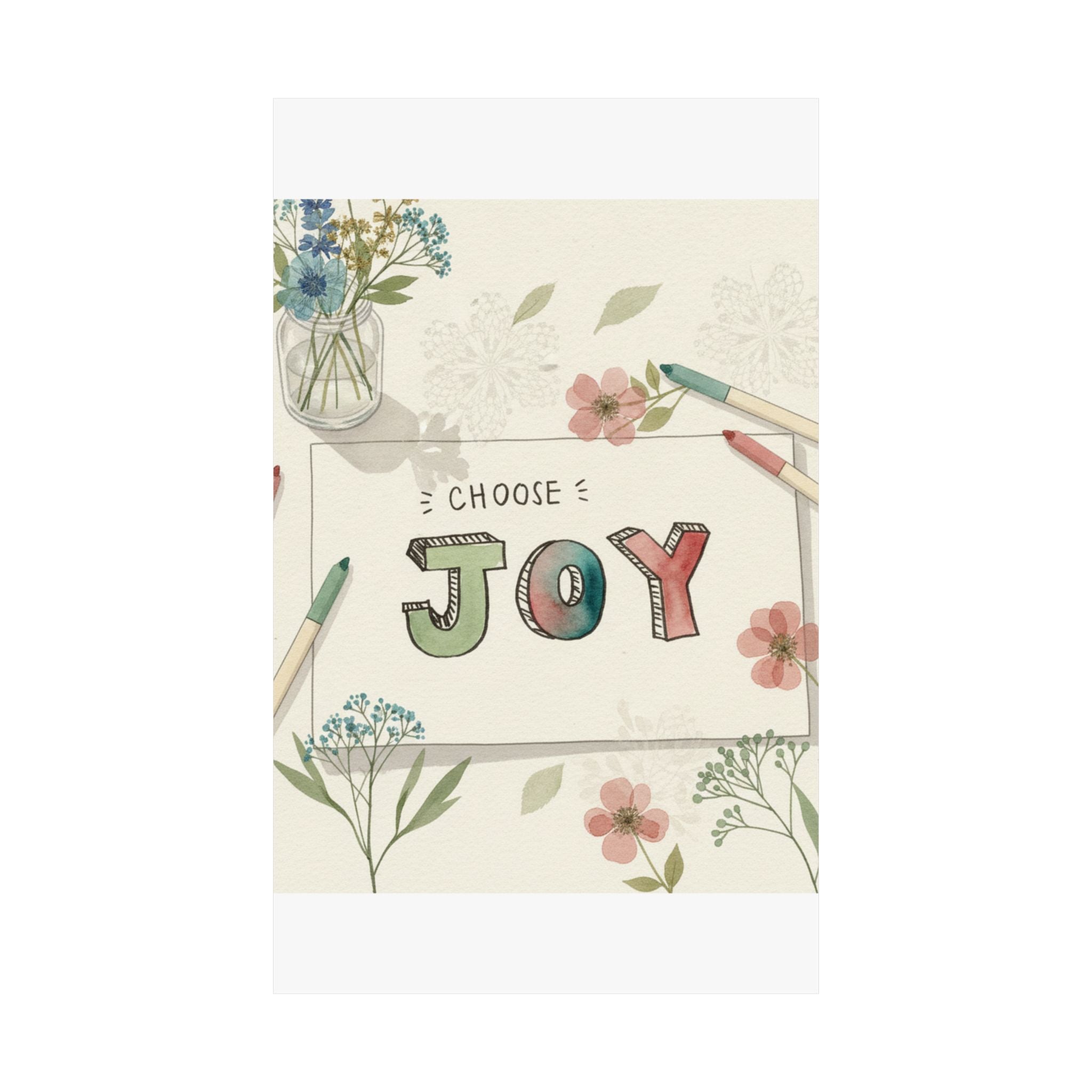 Botanical — Abstract — Matte Poster
