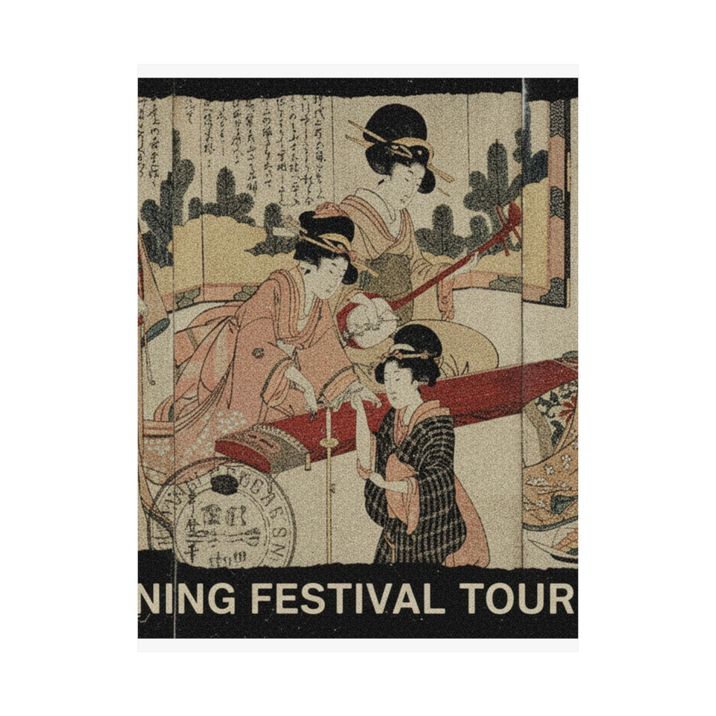 Vintage Bootleg — A Merry Evening Party — Matte Poster