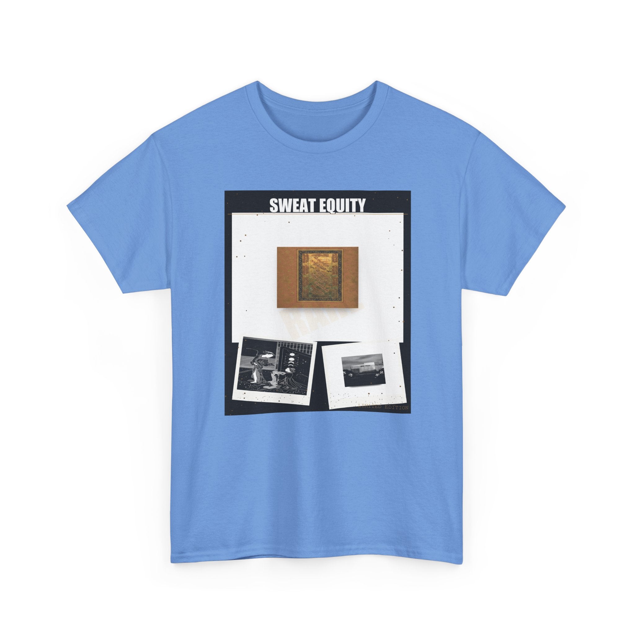 Sweat Equity Photo Collage Poster Graphic Tee