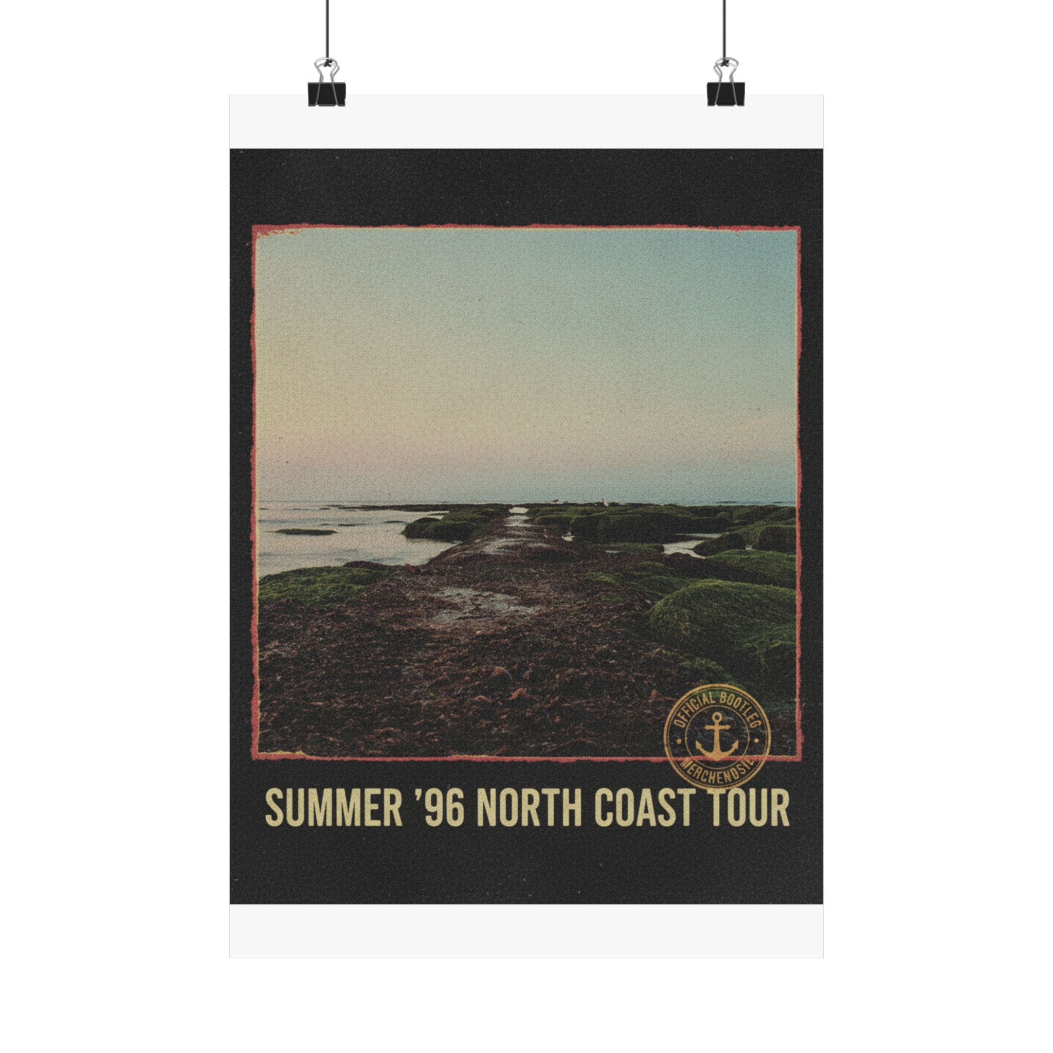 Vintage Bootleg — Beach — Matte Poster