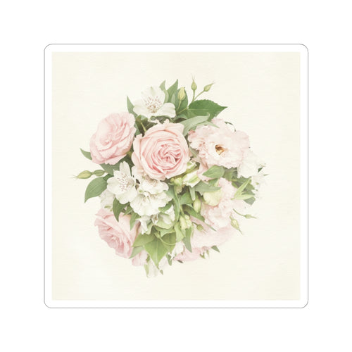Botanical kiss-cut sticker — product view 2
