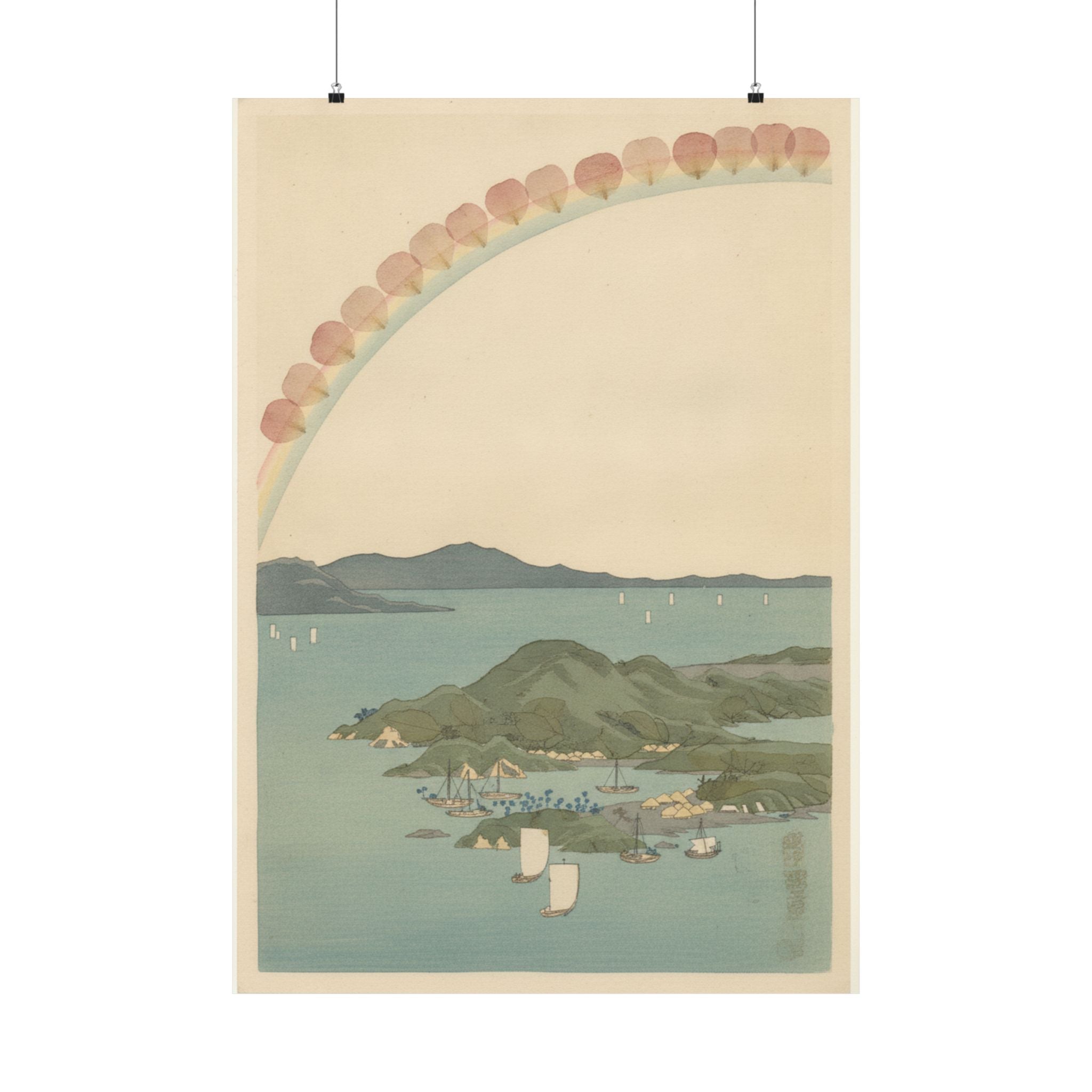 Botanical — Tsushima Kaigan Yubare — Matte Poster