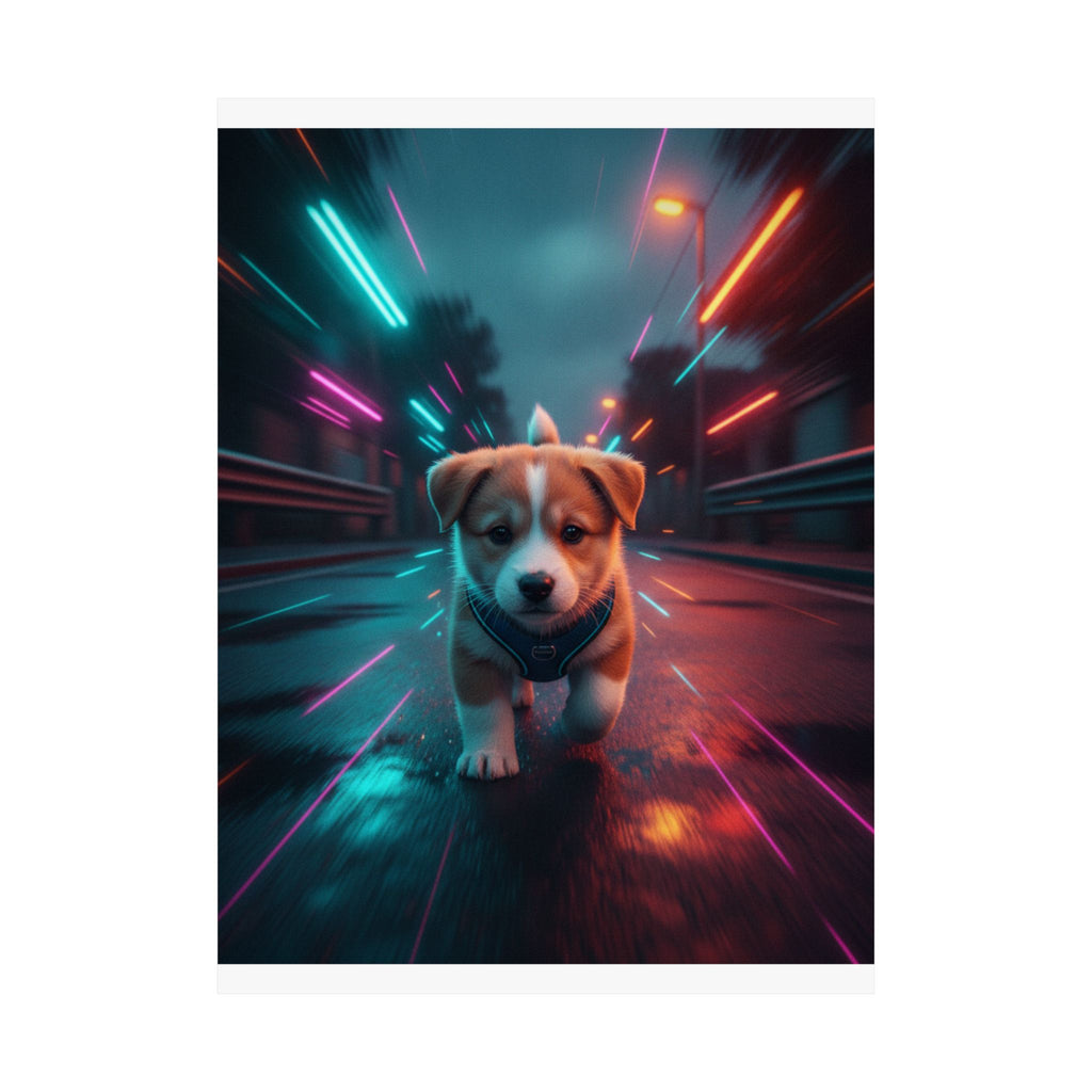 Fast Furious — Dog — Matte Poster