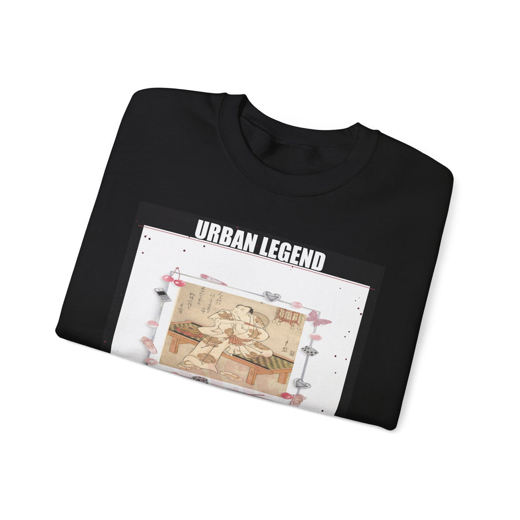 Clothing Collage Graphic crewneck sweatshirt — product view 7