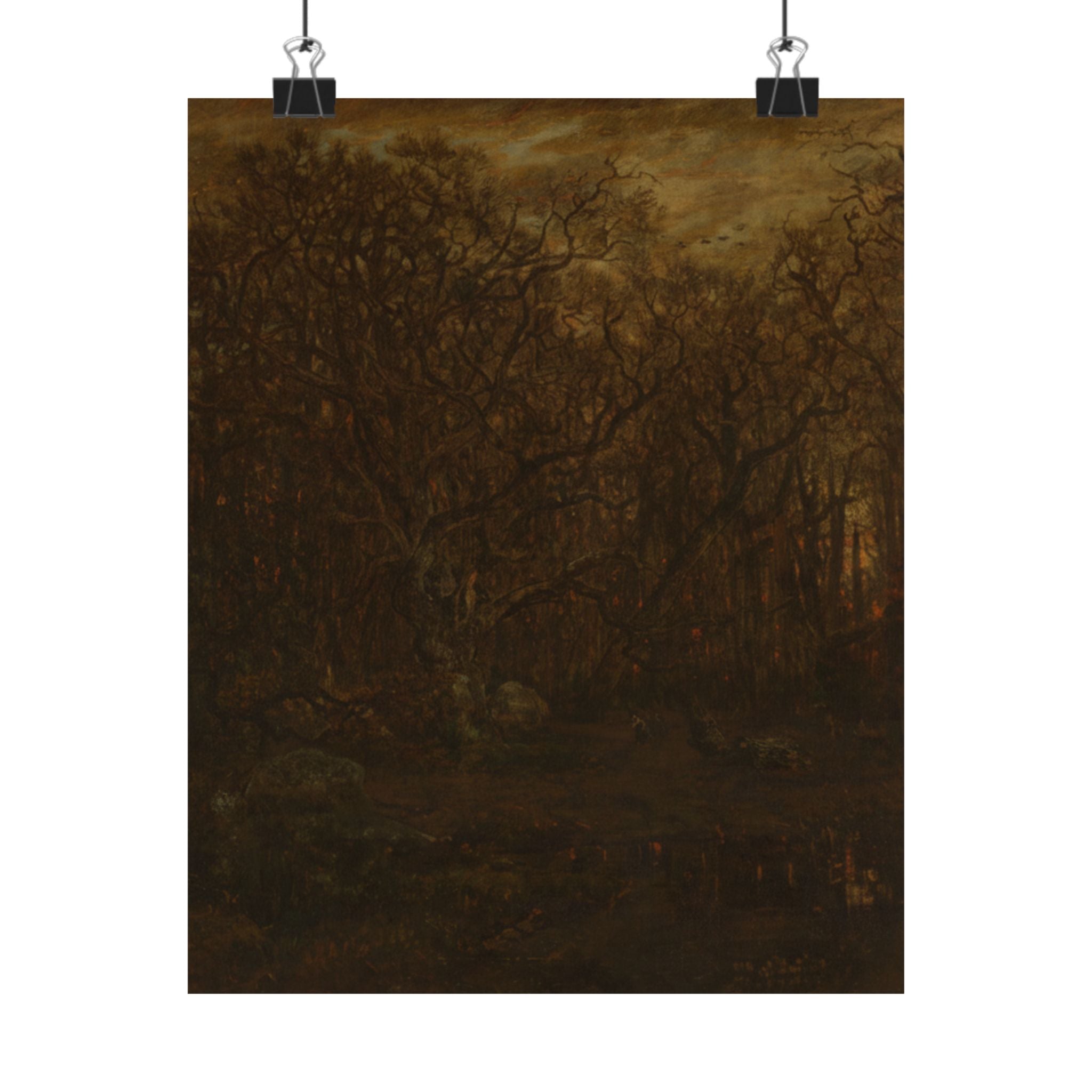 Scenic Nature — Forest — Matte Poster