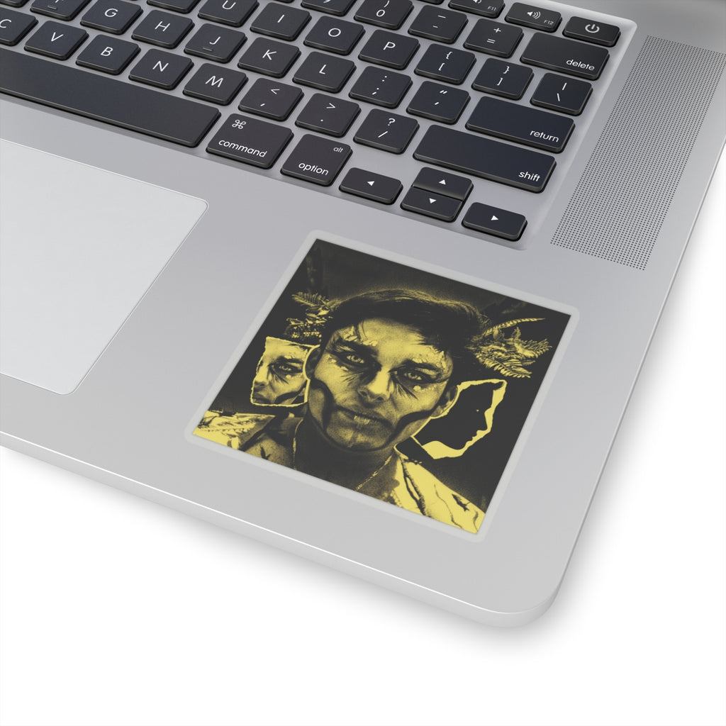 Streetwear Collage — Person — Kiss-Cut Sticker