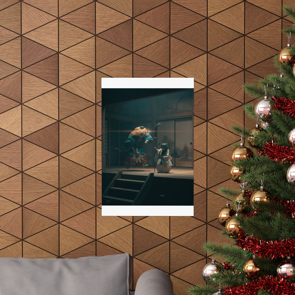 Cinematic — Scene From Noh Dance — Matte Poster