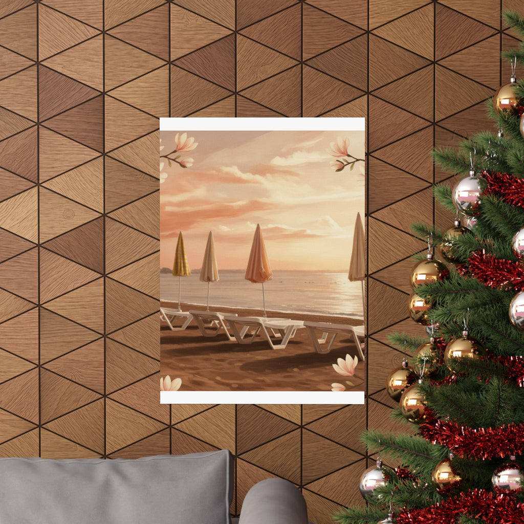 Southern Sunset — Umbrella — Matte Poster
