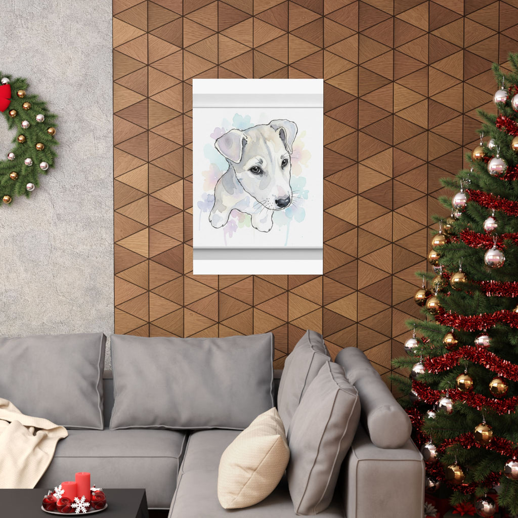 Watercolor — Dog — Matte Poster