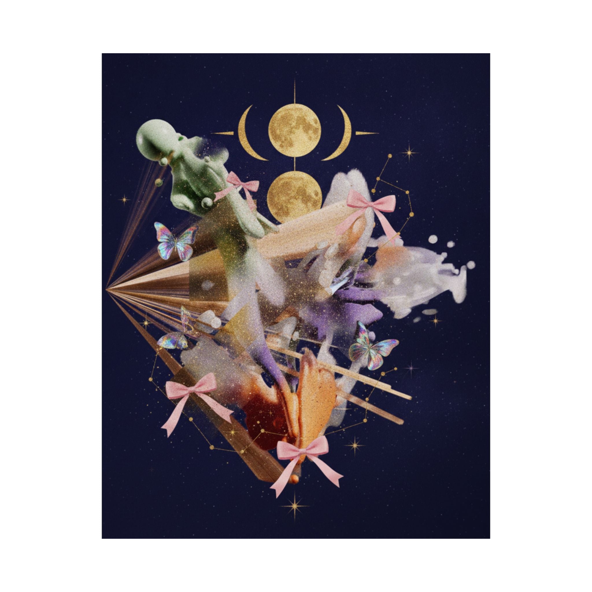 Celestial — Abstract — Matte Poster