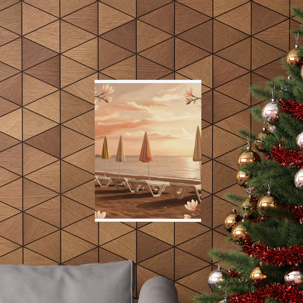 Southern Sunset — Umbrella — Matte Poster