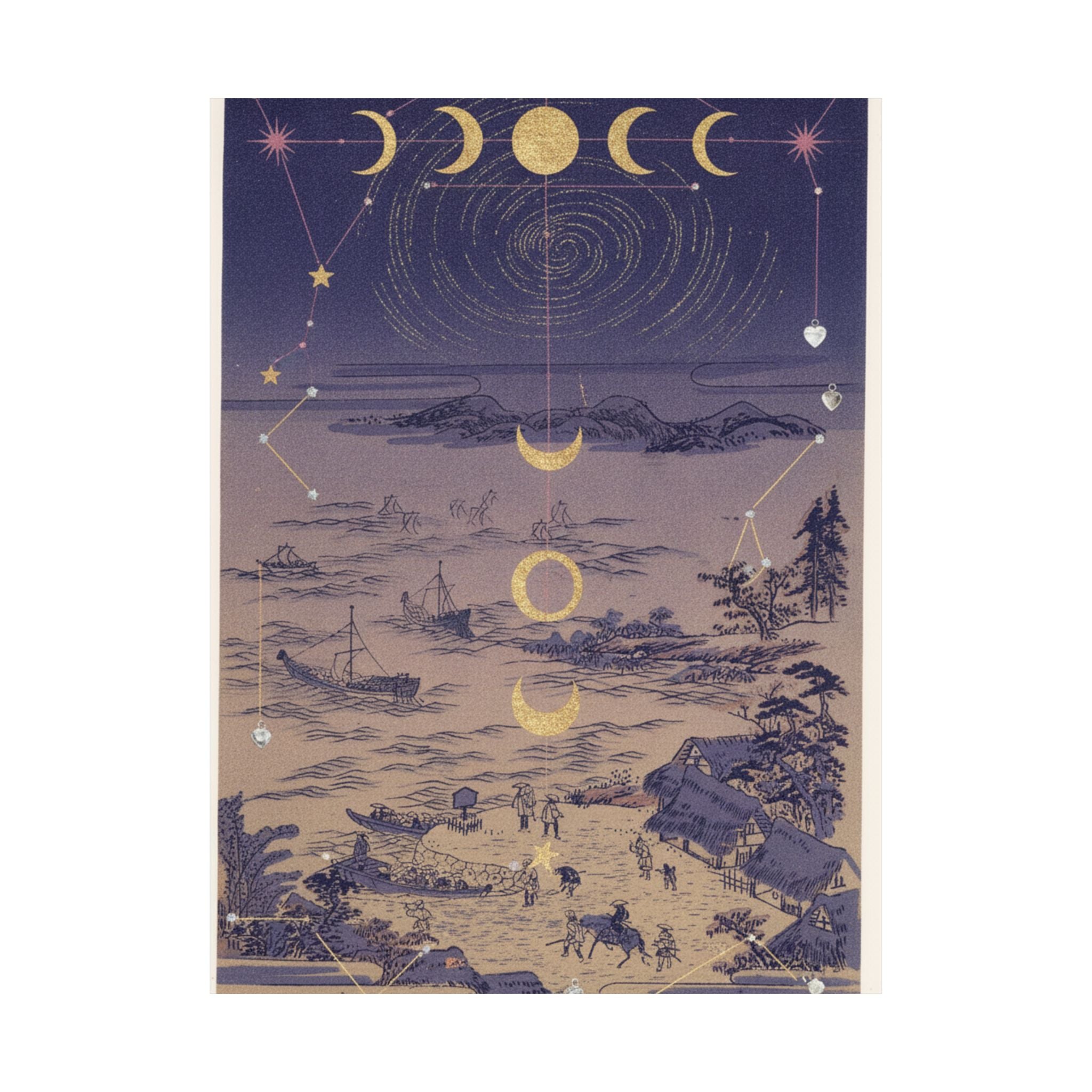 Celestial — Sails Returning To Yahashi — Matte Poster