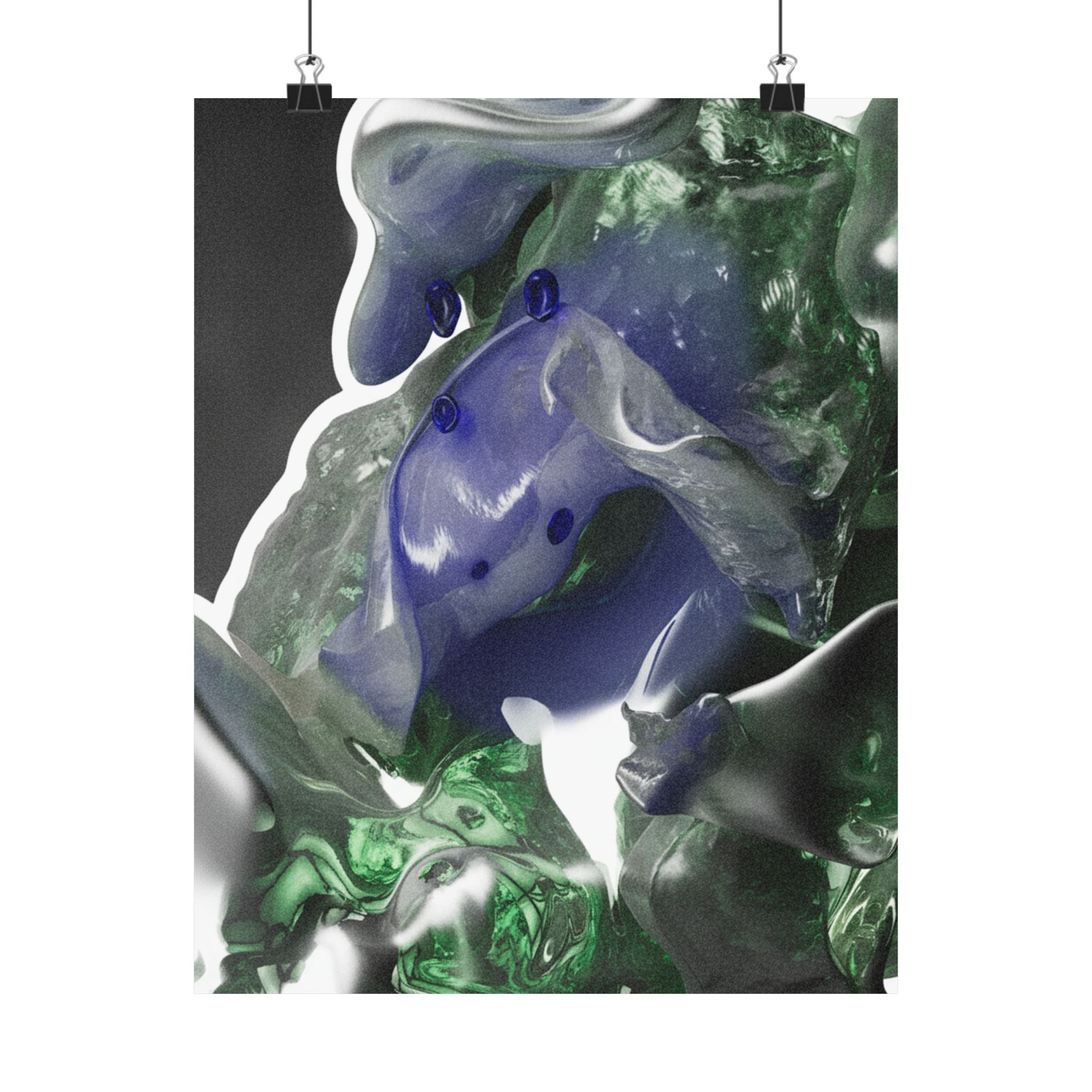 Watercolor — Abstract — Matte Poster