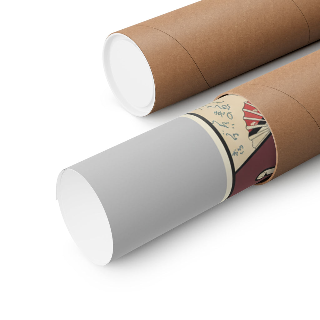 Product Marketing — The Writer Santō Kyōden (A.K.A. Kitao Masanobu) — Matte Poster