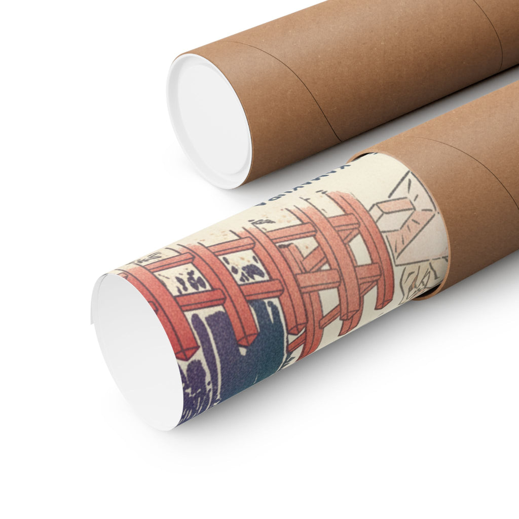 Affirmation — History Of Kamakura: Building Tsurugaoka Hachiman Shrine — Matte Poster