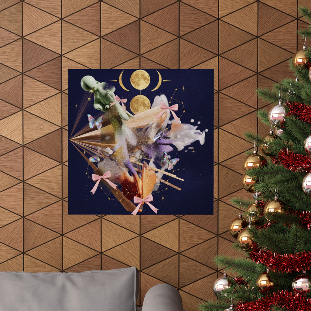Celestial — Abstract — Matte Poster