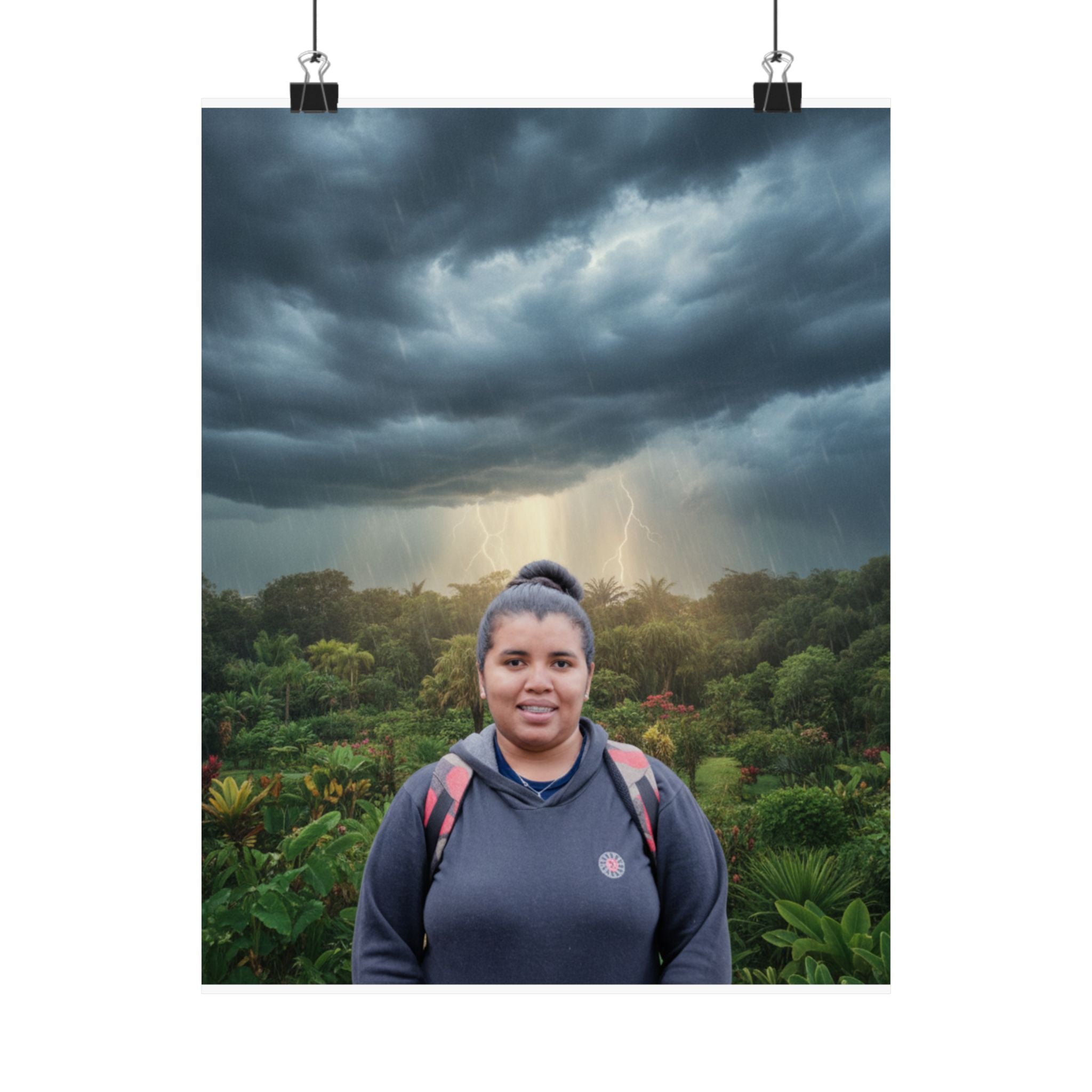 Dramatic Storm art print — product view 21