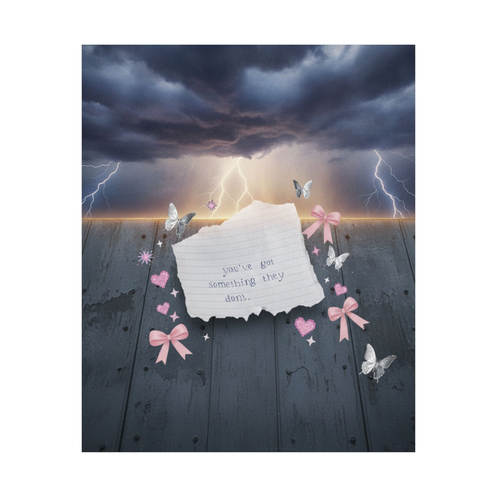 Dramatic Storm — Note — Matte Poster