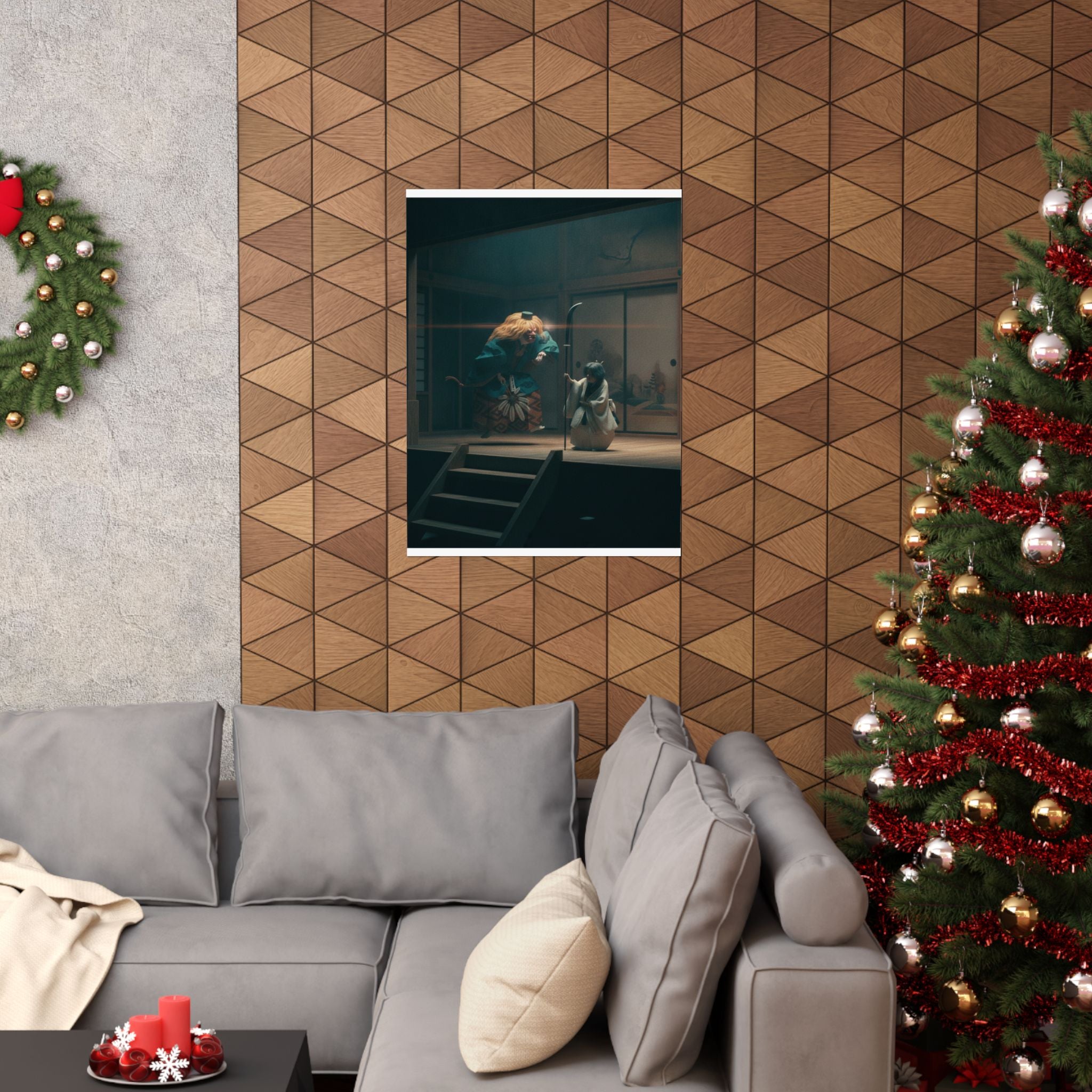 Cinematic — Scene From Noh Dance — Matte Poster