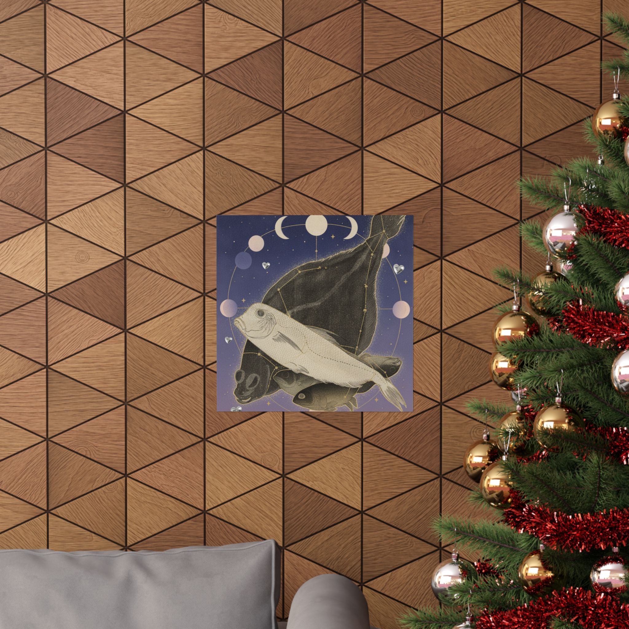 Celestial — Flounder And Other Fishes — Matte Poster