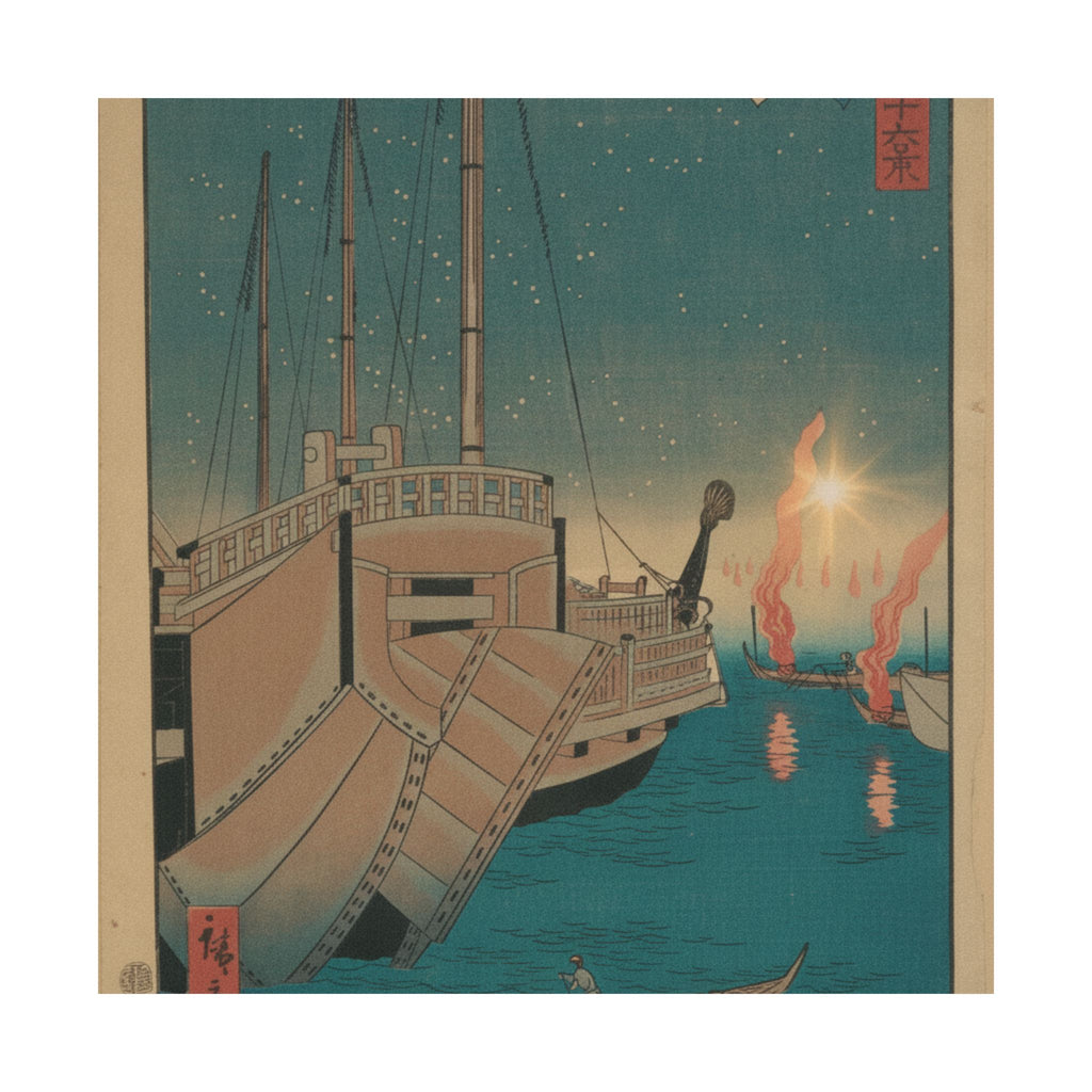 Cinematic — Tsukudajima Gyoshoi — Matte Poster