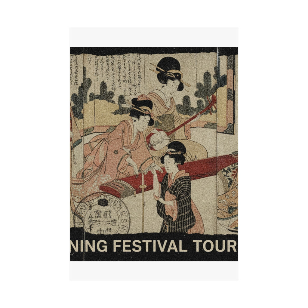 Vintage Bootleg — A Merry Evening Party — Matte Poster